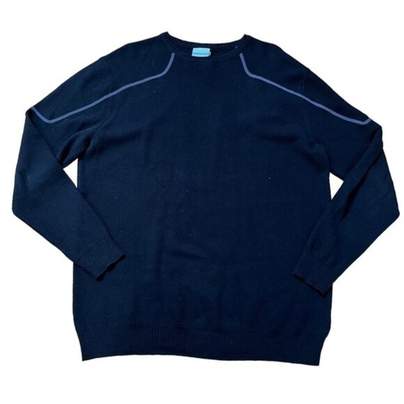 Columbia Black Long Sleeve Sweater Size large - Picture 1 of 8